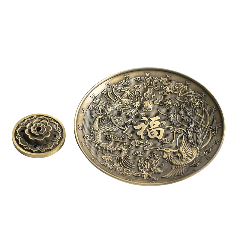 Porte-Encens Dragon & Phoenix – Édition Artisanale